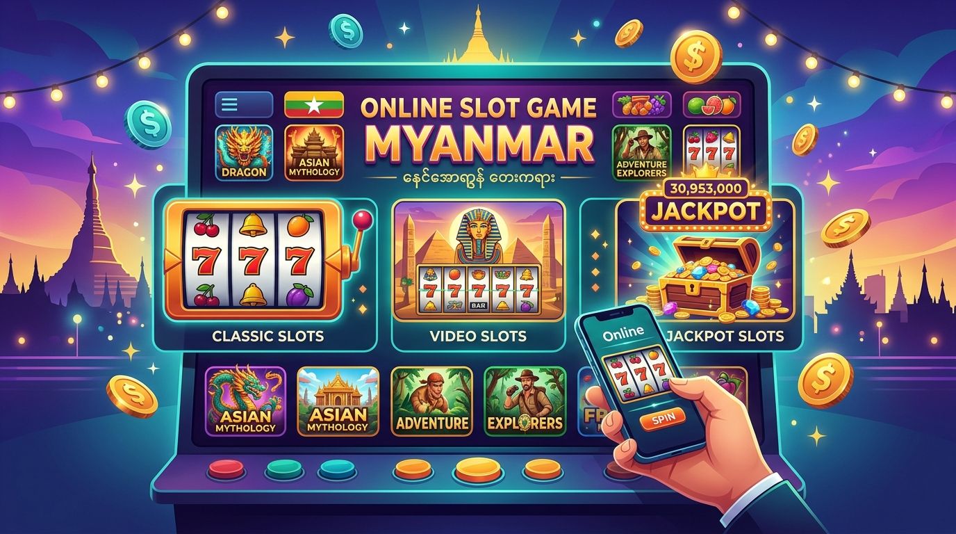 online slot game myanmar အတွက် ငွေပေးချေမှုနည်းလမ်းများ