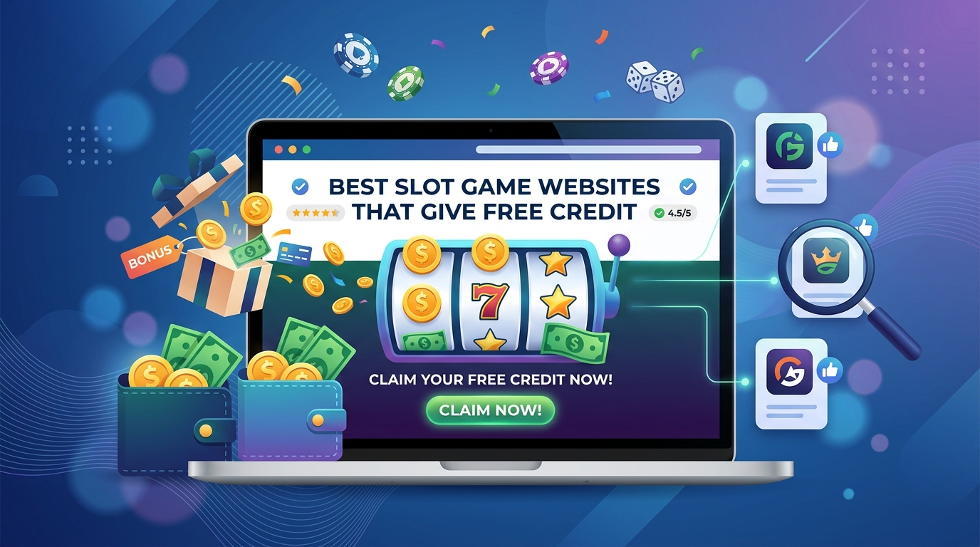 အခမဲ့ခရက်ဒစ်ပေးသော အကောင်းဆုံး slot game free credit ဝဘ်ဆိုက်များ