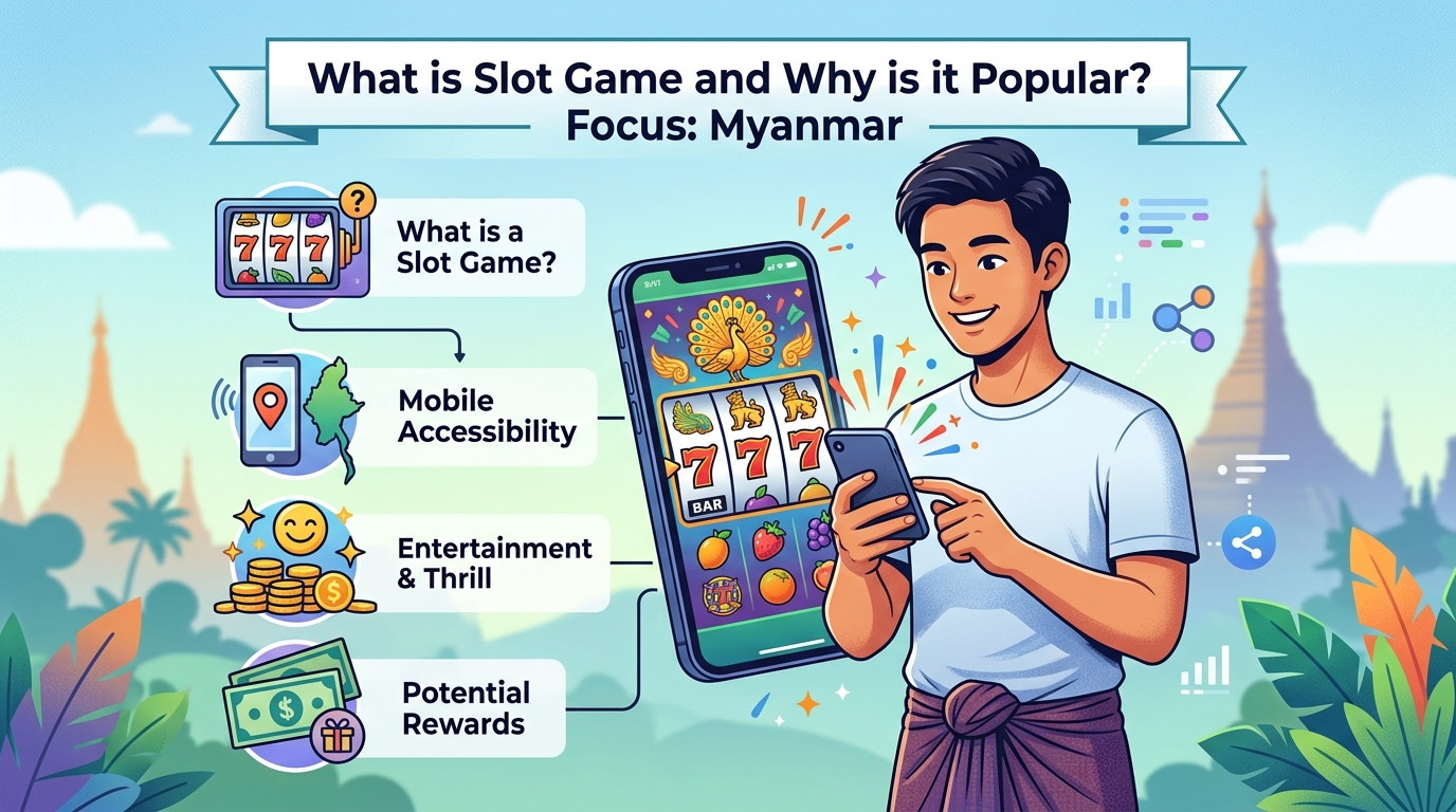 မြန်မာနိုင်ငံတွင် Slot Game Myanmar ၏ ရေပန်းစားမှု