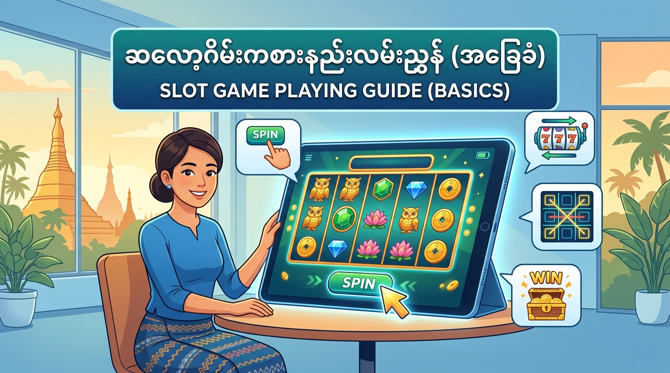 Slot Game Myanmar ကစားနည်း အခြေခံများ