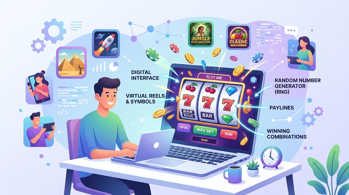 အွန်လိုင်း Slot ဂိမ်းဆိုတာ ဘာလဲ။