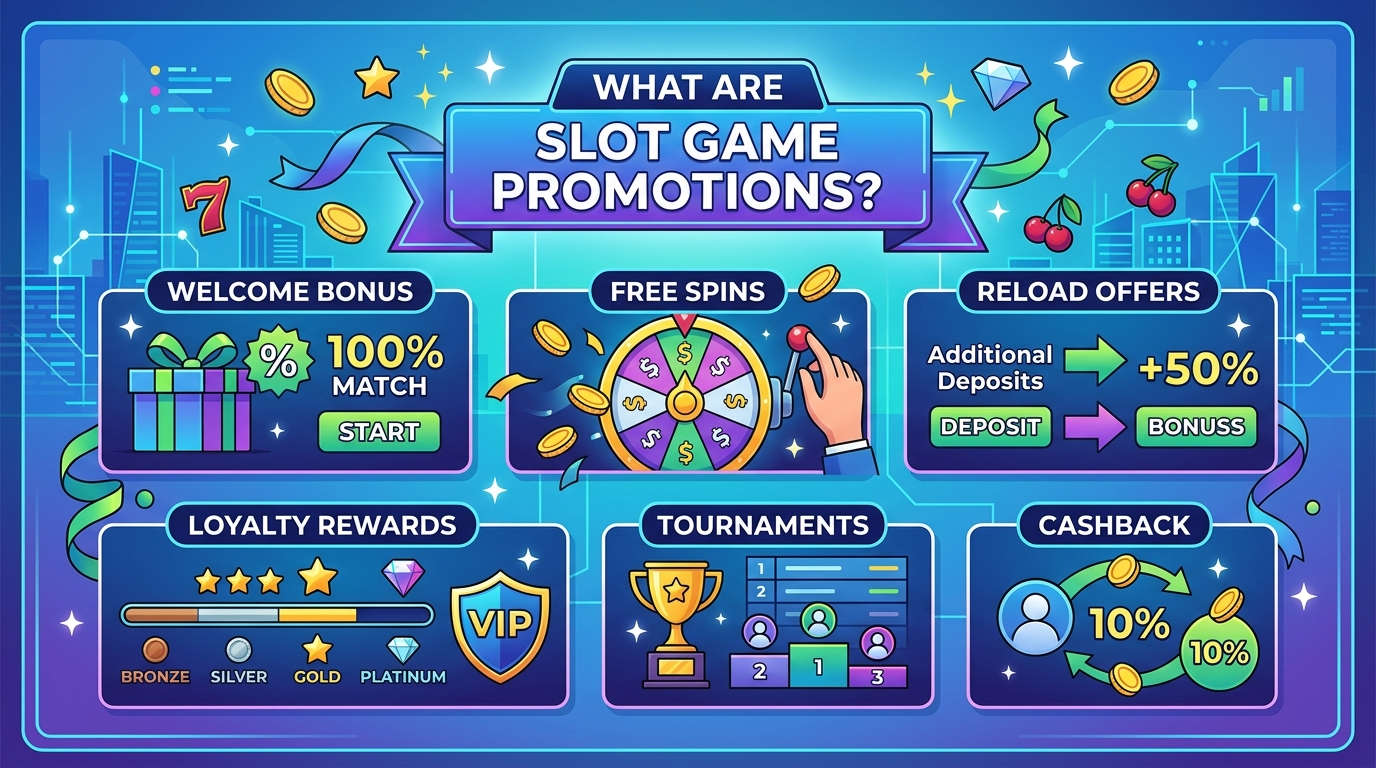 Slot Game ပရိုမိုးရှင်းများဆိုသည်မှာ အဘယ်နည်း။