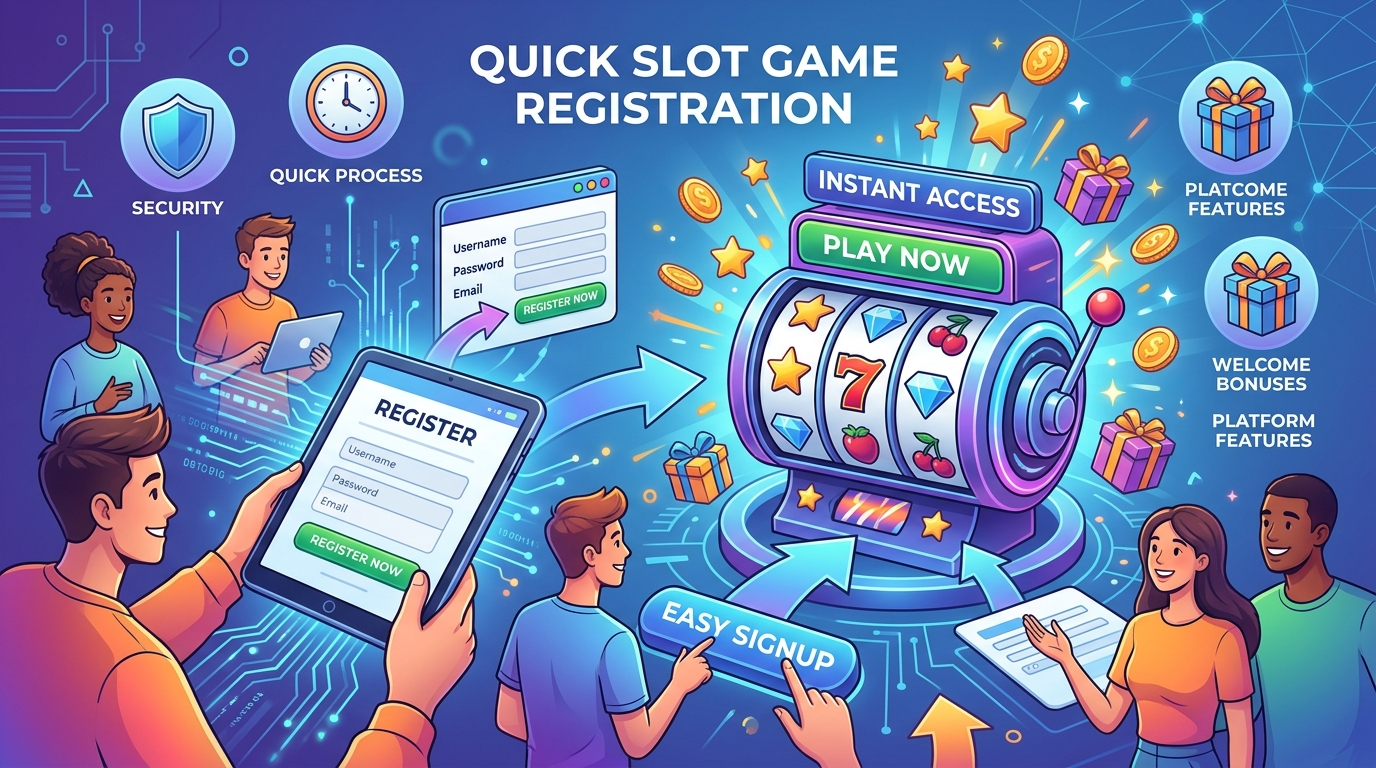 Slot game register လုပ်ပြီး အွန်လိုင်း Slot Game ကစားရာတွင် လုံခြုံစိတ်ချရမှုနှင့် တာဝန်ယူမှုရှိစွာ ကစားခြင်း